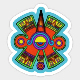 Mayan Eye Symbol. Sticker